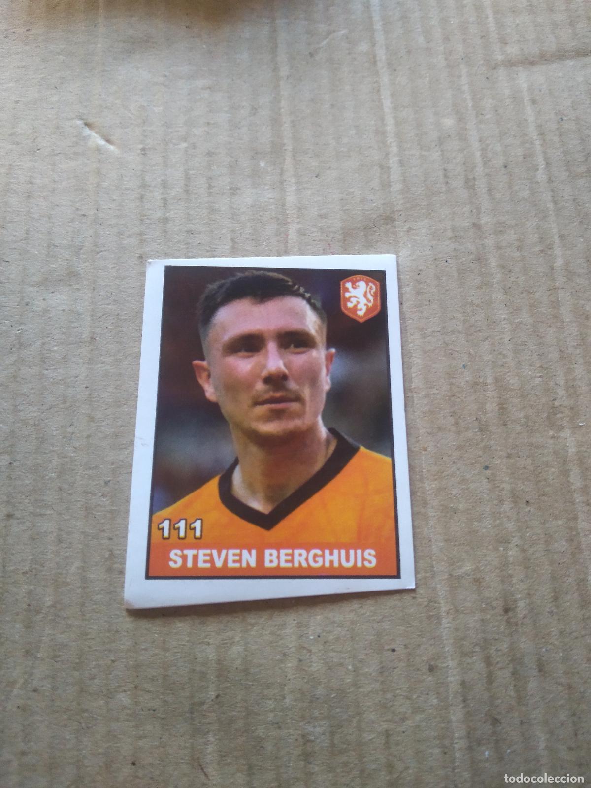 Figurine di Calcio: 111 STEVEN BERGHUIS HOLANDA CROMO FUTBOL MUNDIAL 2022 WORLD CUP COPA DEL MUNDO EDITADO EN BRASIL