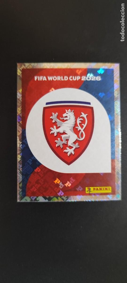 Figurine di Calcio: FIFA WORLD CUP 2026 STICKER ESCUDO CHEQUIA # CZE1 PANINI