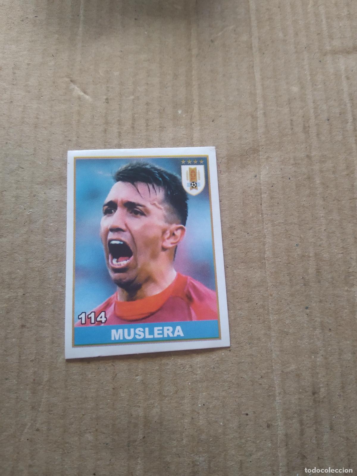 Figurine di Calcio: 114 MUSLERA URUGUAY CROMO FUTBOL MUNDIAL 2022 WORLD CUP COPA DEL MUNDO EDITADO EN BRASIL