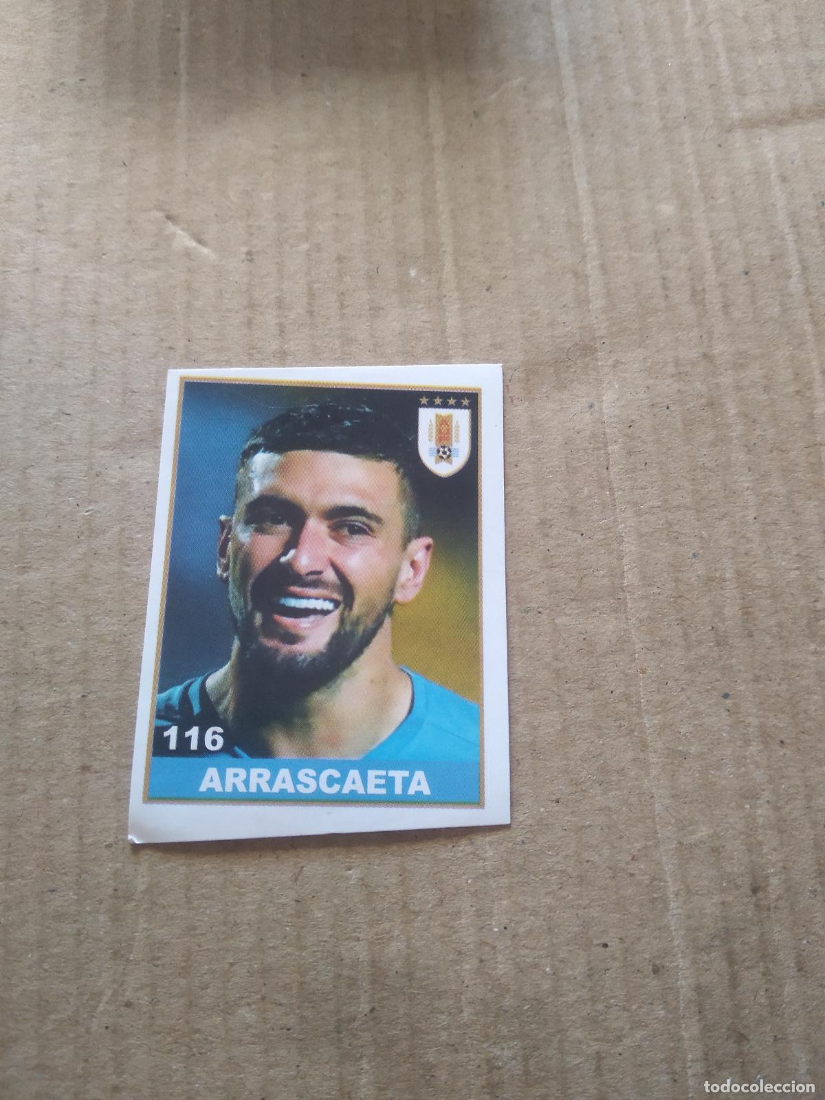 Figurine di Calcio: 116 ARRASCAETA URUGUAY CROMO FUTBOL MUNDIAL 2022 WORLD CUP COPA DEL MUNDO EDITADO EN BRASIL