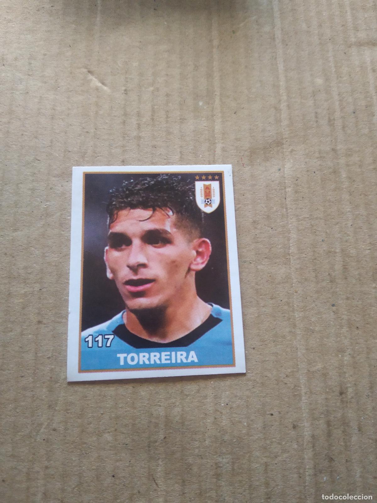Figurine di Calcio: 117 TORREIRA URUGUAY CROMO FUTBOL MUNDIAL 2022 WORLD CUP COPA DEL MUNDO EDITADO EN BRASIL