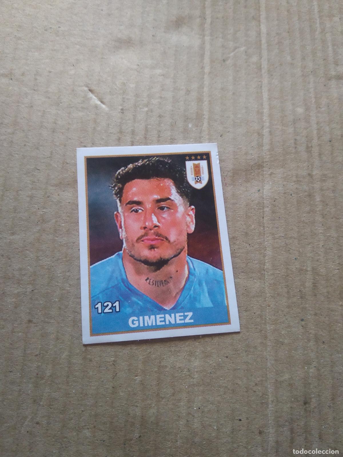 Football Stickers: 121 JOSE MARIA GIMENEZ URUGUAY CROMO FUTBOL MUNDIAL 2022 WORLD CUP COPA DEL MUNDO EDITADO EN BRASIL