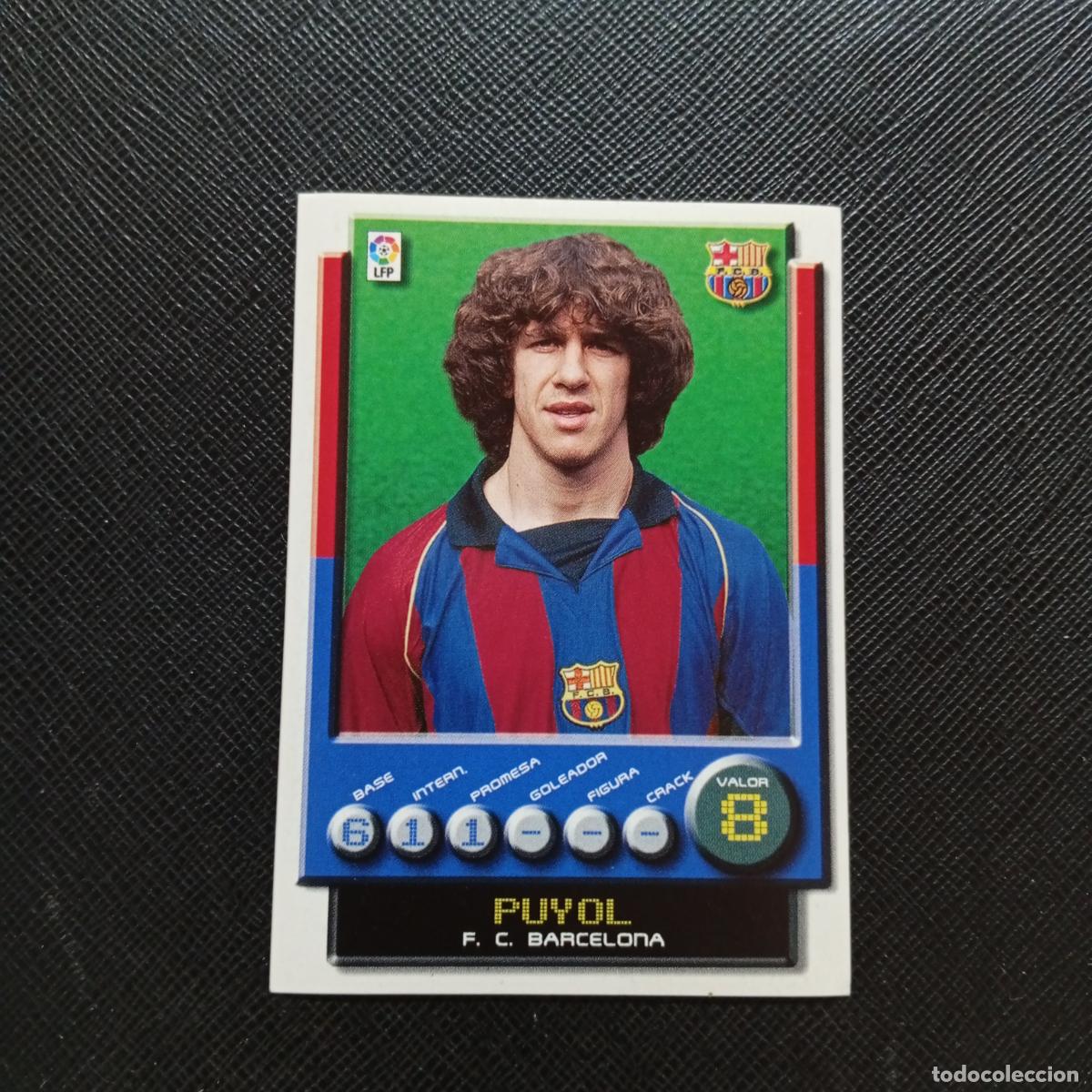 Football Stickers: 44 PUYOL BARCELONA PANINI 2001 2002 CROMO FUTBOL 01 02 LIGA - SIN PEGAR - A208 PG10