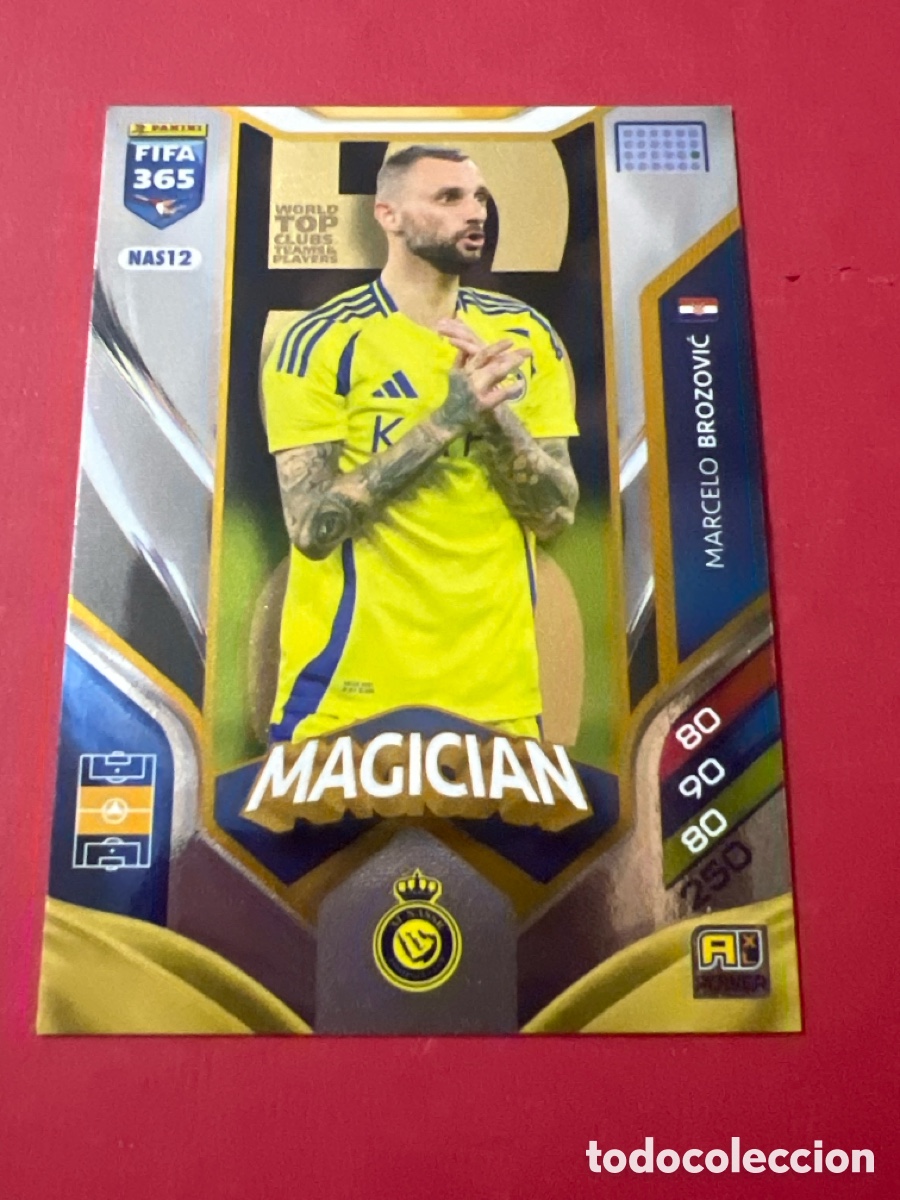Football Stickers: C1909. Nas12 Marcelo Adrenalyn FIFA 365 2025/2026