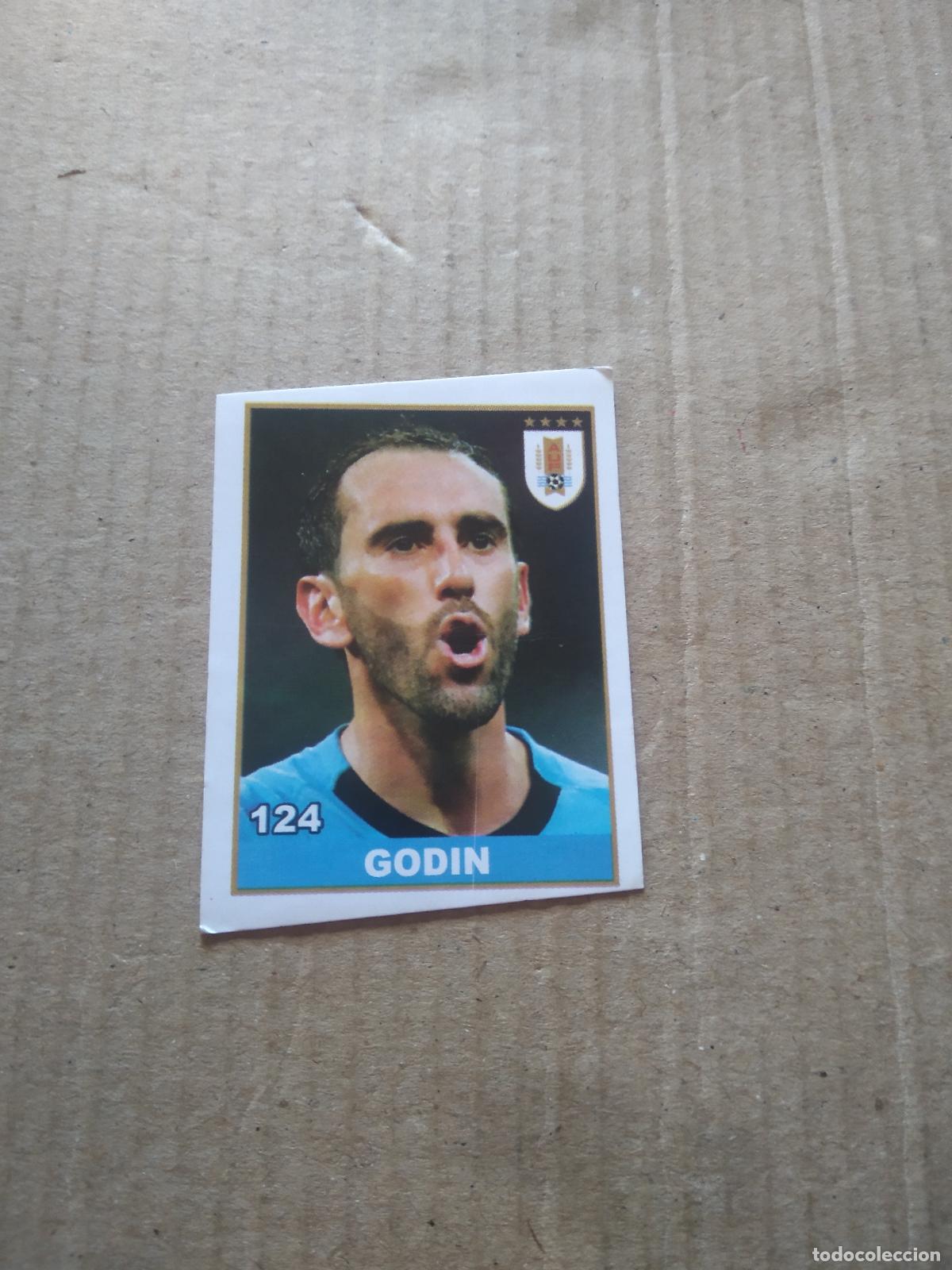 Cromos de F&uacute;tbol: 124 GODIN URUGUAY CROMO FUTBOL MUNDIAL 2022 WORLD CUP COPA DEL MUNDO EDITADO EN BRASIL