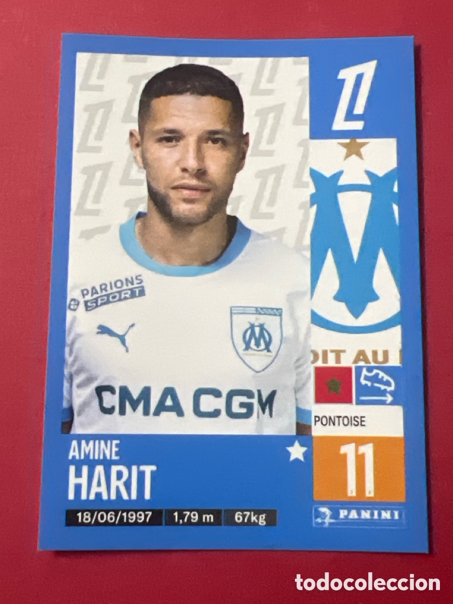 Football Stickers: C1910. Panini Foot France Stickers 2024 2025 24 25 - 224 Harit