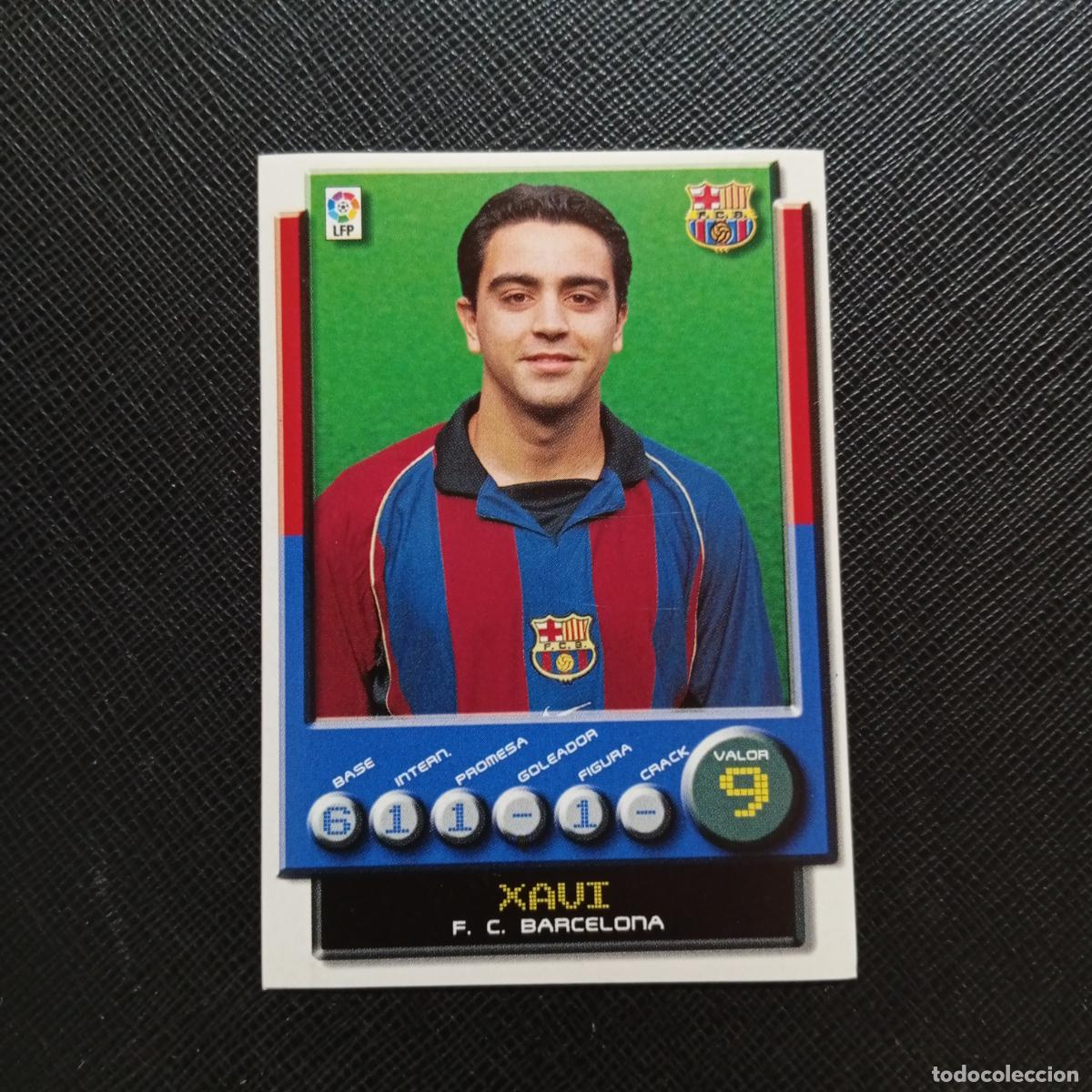 Cromos de F&uacute;tbol: 50 XAVI BARCELONA PANINI 2001 2002 CROMO FUTBOL 01 02 LIGA - SIN PEGAR - A208 PG10