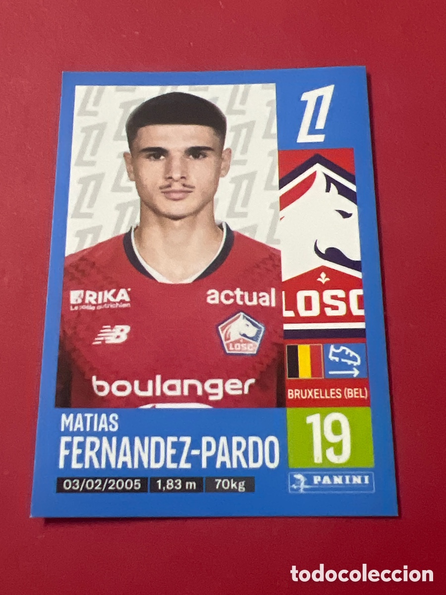 Cromos de F&uacute;tbol: C1912. Panini Foot France Stickers 2024 2025 24 25 - 176 Fern&aacute;ndez Pardo