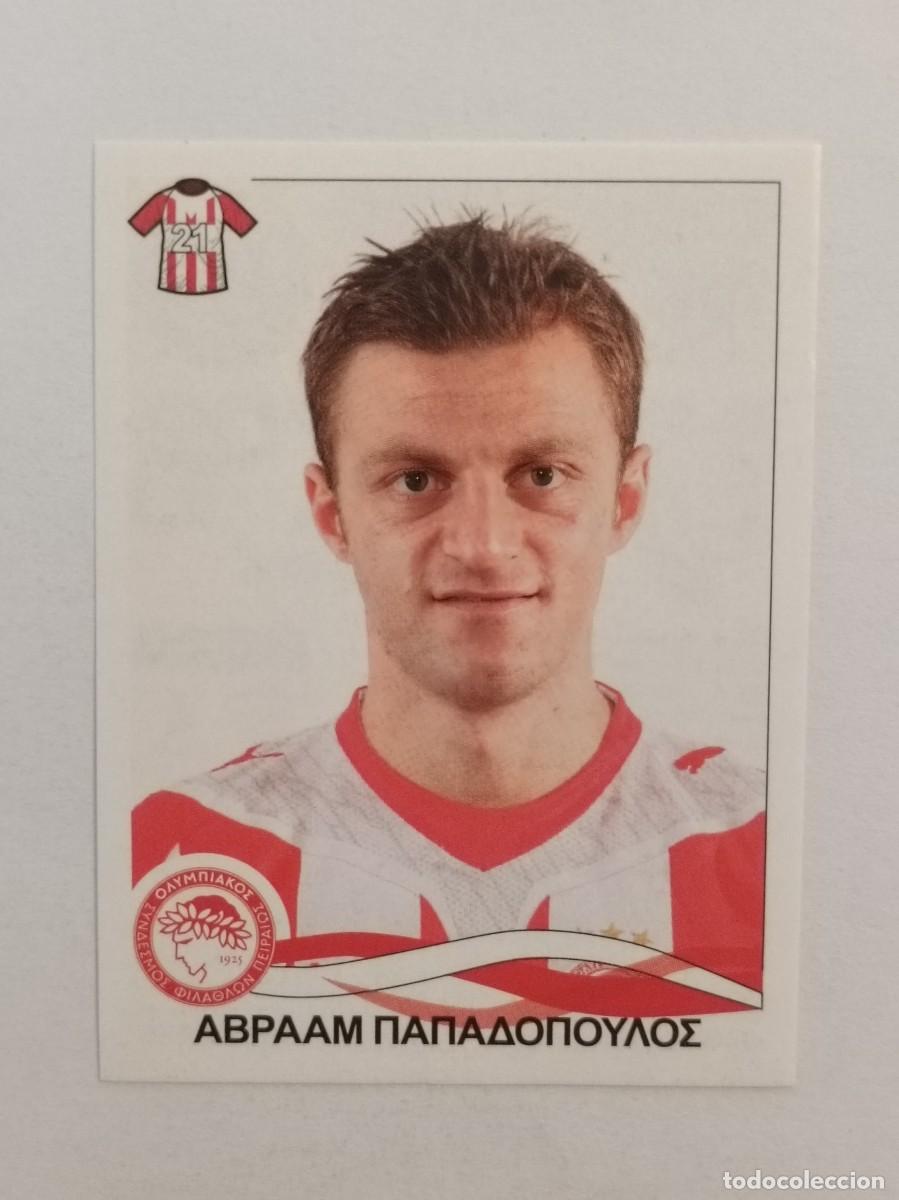 Cromos de F&uacute;tbol: #197 AVRAAM PAPADOPOULOS (OLYMPIACOS) SUPERLIGA GRECIA 09/10 PANINI
