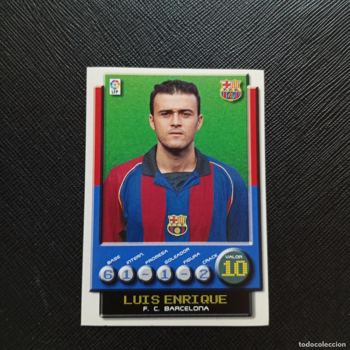 Cromos de F&uacute;tbol: 53 LUIS ENRIQUE BARCELONA PANINI 2001 2002 CROMO FUTBOL 01 02 LIGA - SIN PEGAR - A208 PG19