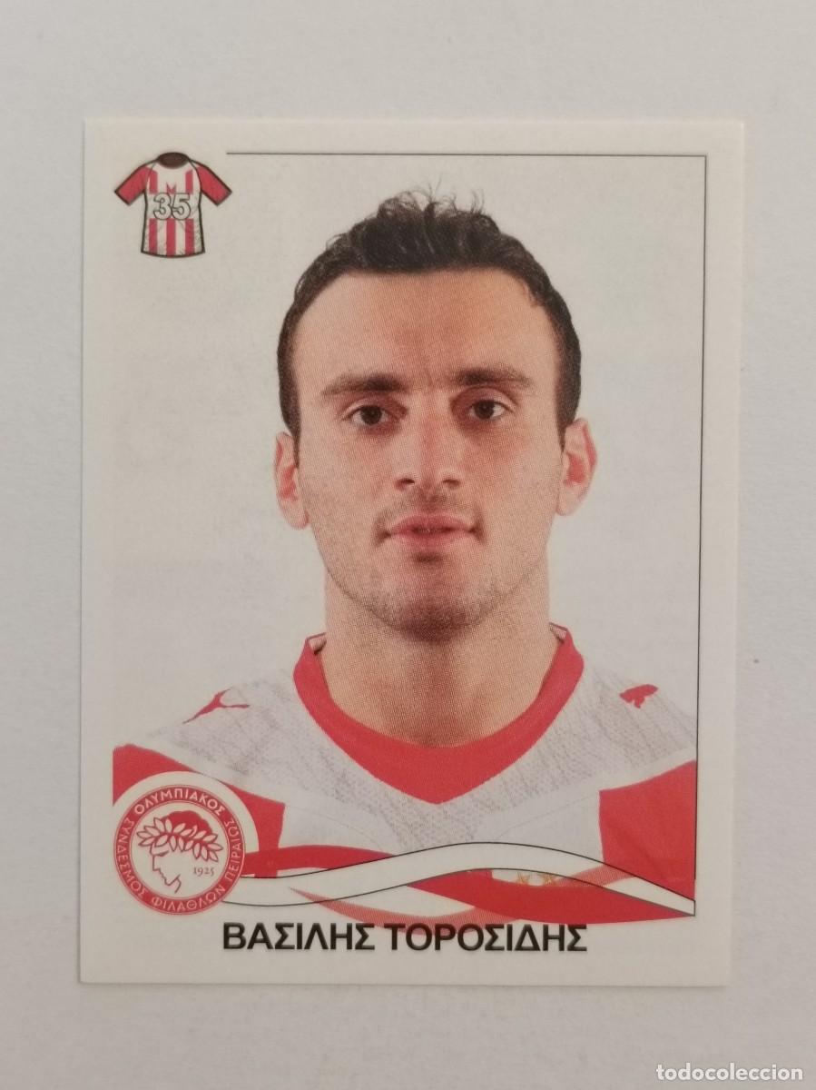 Cromos de F&uacute;tbol: #199 VASILIS TOROSIDIS (OLYMPIACOS) SUPERLIGA GRECIA 09/10 PANINI
