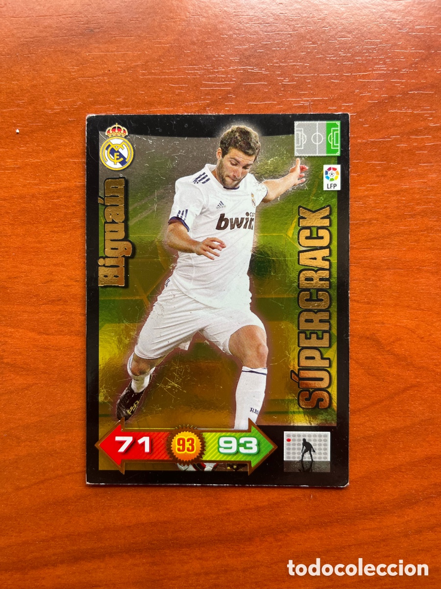 Cromos de f&uacute;tbol: HIGUA&Iacute;N SUPERCRACK REAL MADRID - ADRENALYN XL LA LIGA BBVA 2010 2011 - PANINI 10 11 CROMO FUTBOL