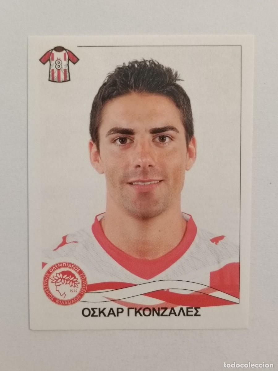 Cromos de F&uacute;tbol: #202 OSCAR GONZALEZ (OLYMPIACOS) SUPERLIGA GRECIA 09/10 PANINI
