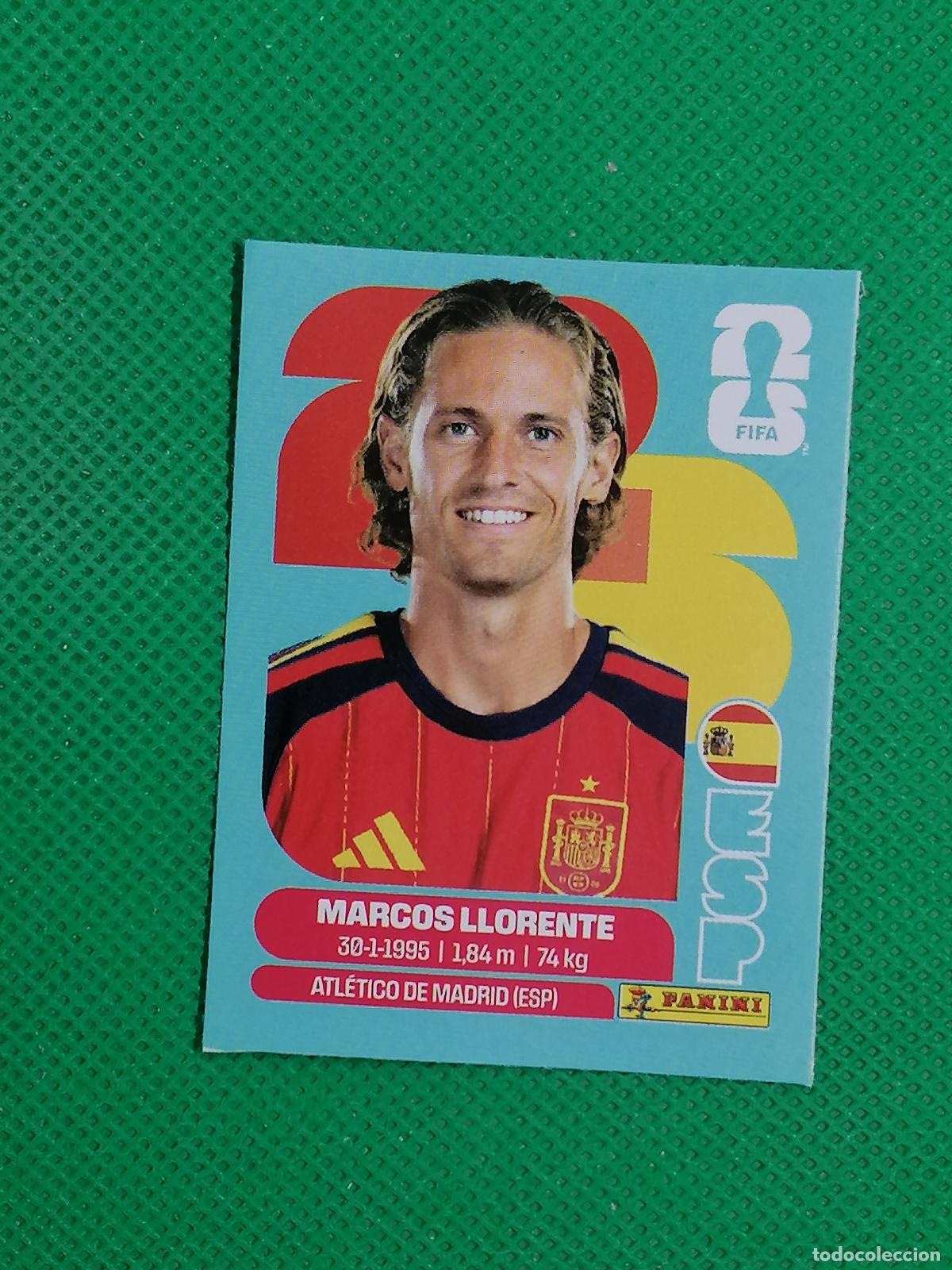 Figurine di Calcio: ESP J 2 ESPJ2 MARCOS LLORENTE ESPA&Ntilde;A ACTUALIZACION ⚽ PANINI FIFA MUNDIAL WORLD CUP 26 2026 STICKER ⚽