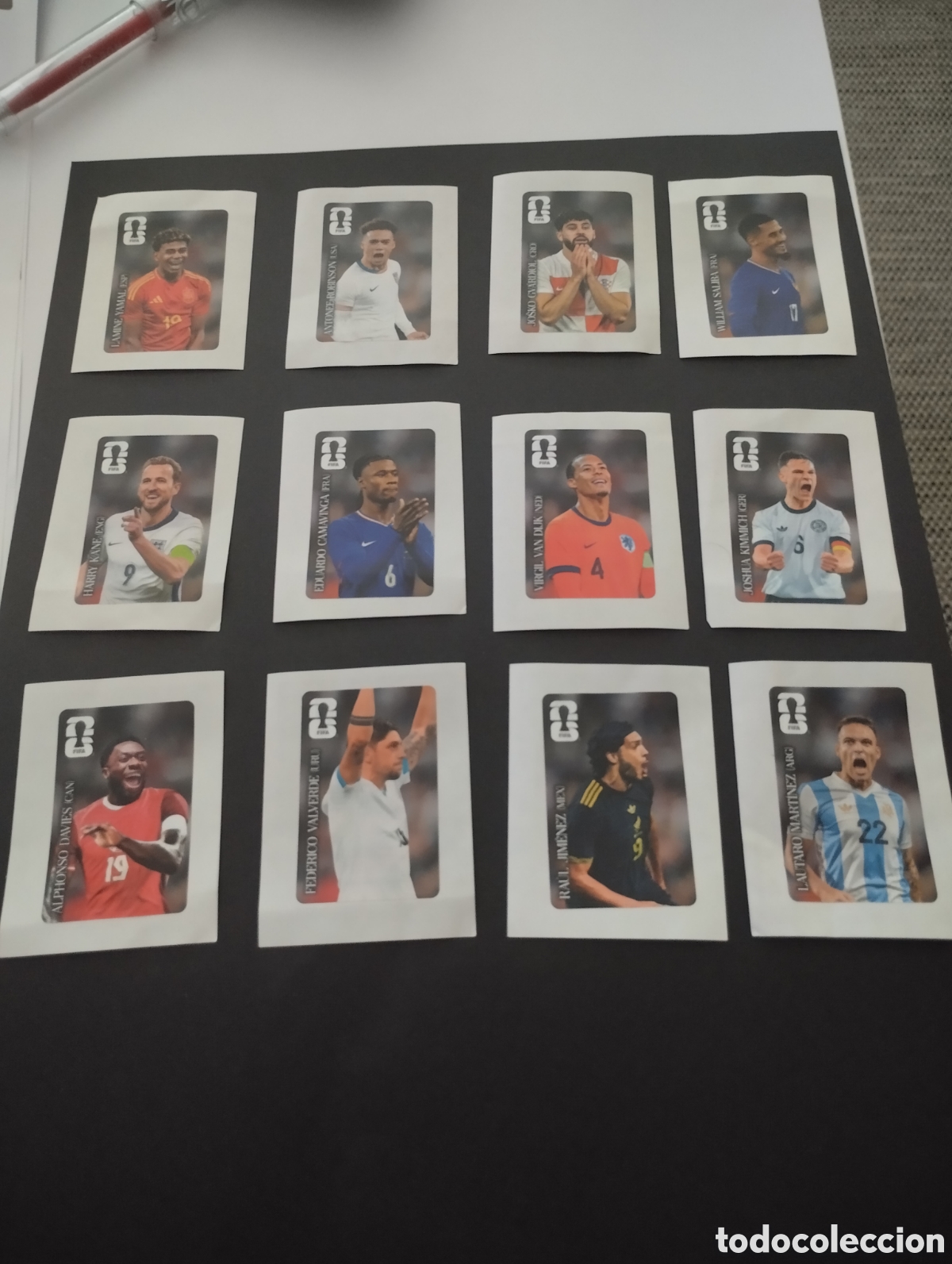 Cromos de F&uacute;tbol: Cromos cocacola Panini mundial originales