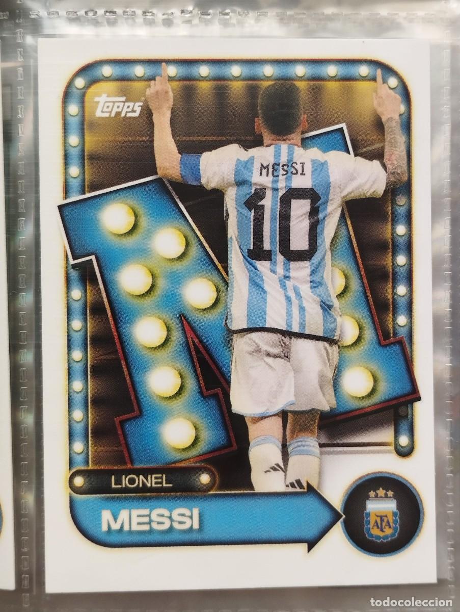 Cromos de f&uacute;tbol: CROMO CARD TOPPS 2026 LIONEL MESSI 26 ARGENTINA AFA