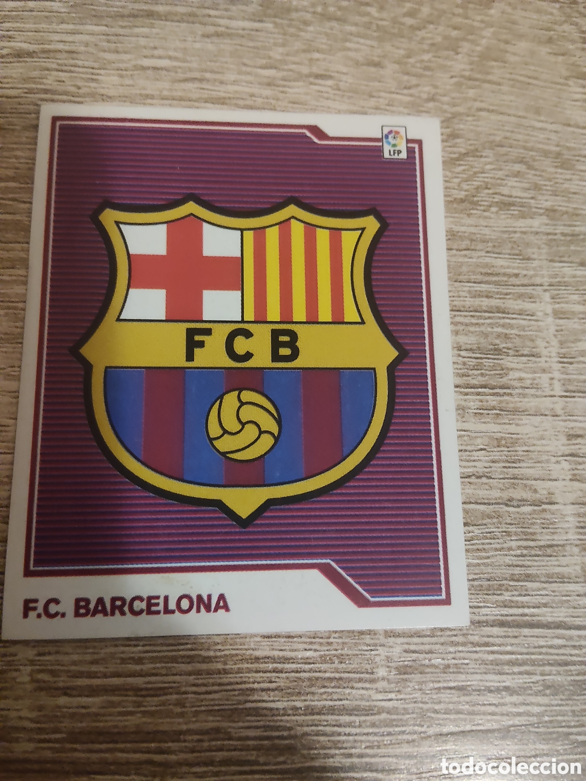 Cromos de F&uacute;tbol: Escudo Barcelona liga 2007 2008 07 08 ediciones este