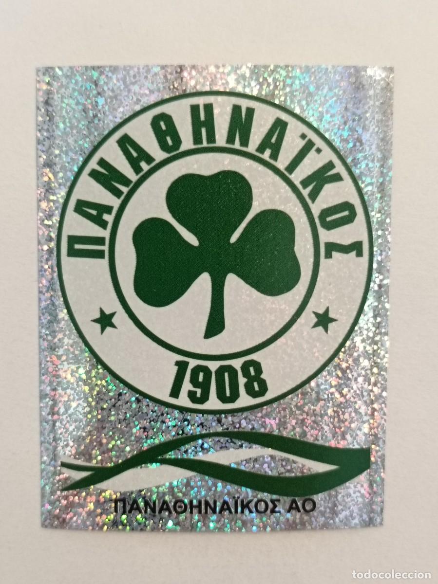 Cromos de F&uacute;tbol: #211 ESCUDO (PANATHINAIKOS) SUPERLIGA GRECIA 09/10 PANINI