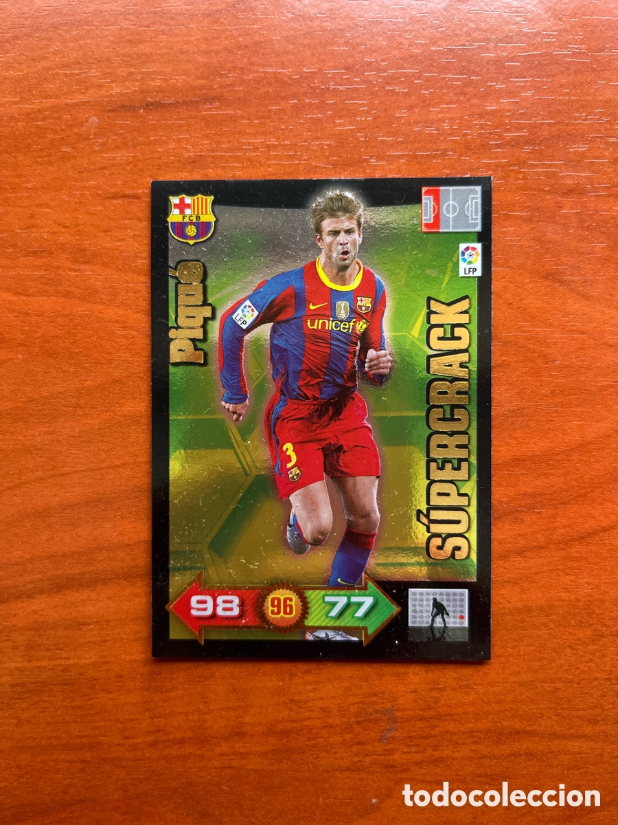 Cromos de F&uacute;tbol: PIQUE SUPERCRACK FC BARCELONA ADRENALYN 2010 2011 10 11 PANINI