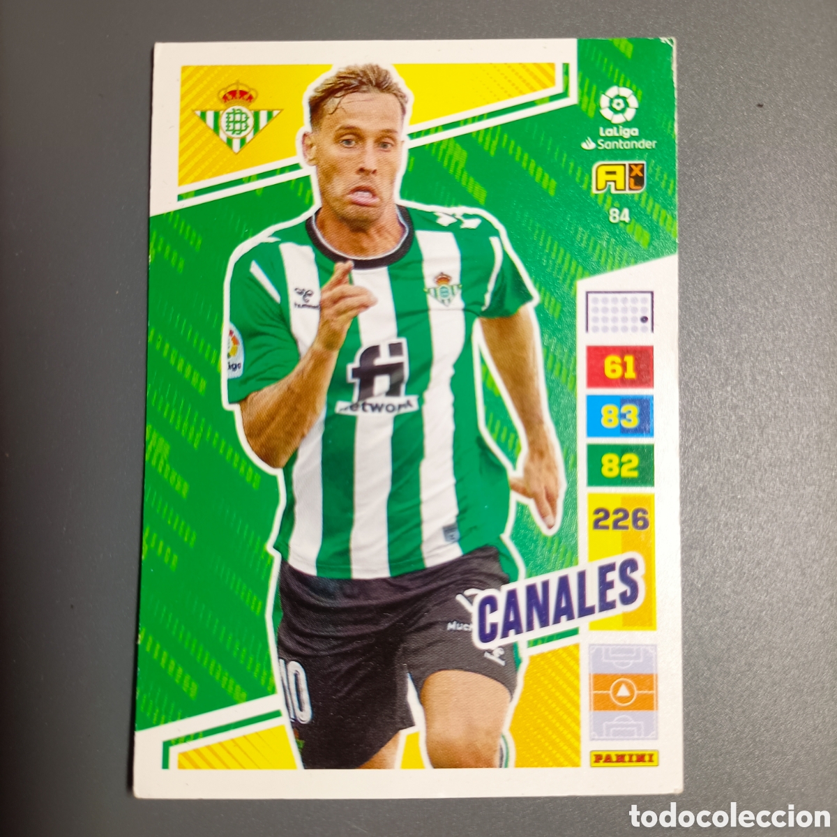 Cromos de F&uacute;tbol: ADRENALYN LIGA 2022-2023 (BETIS) №84 CANALES