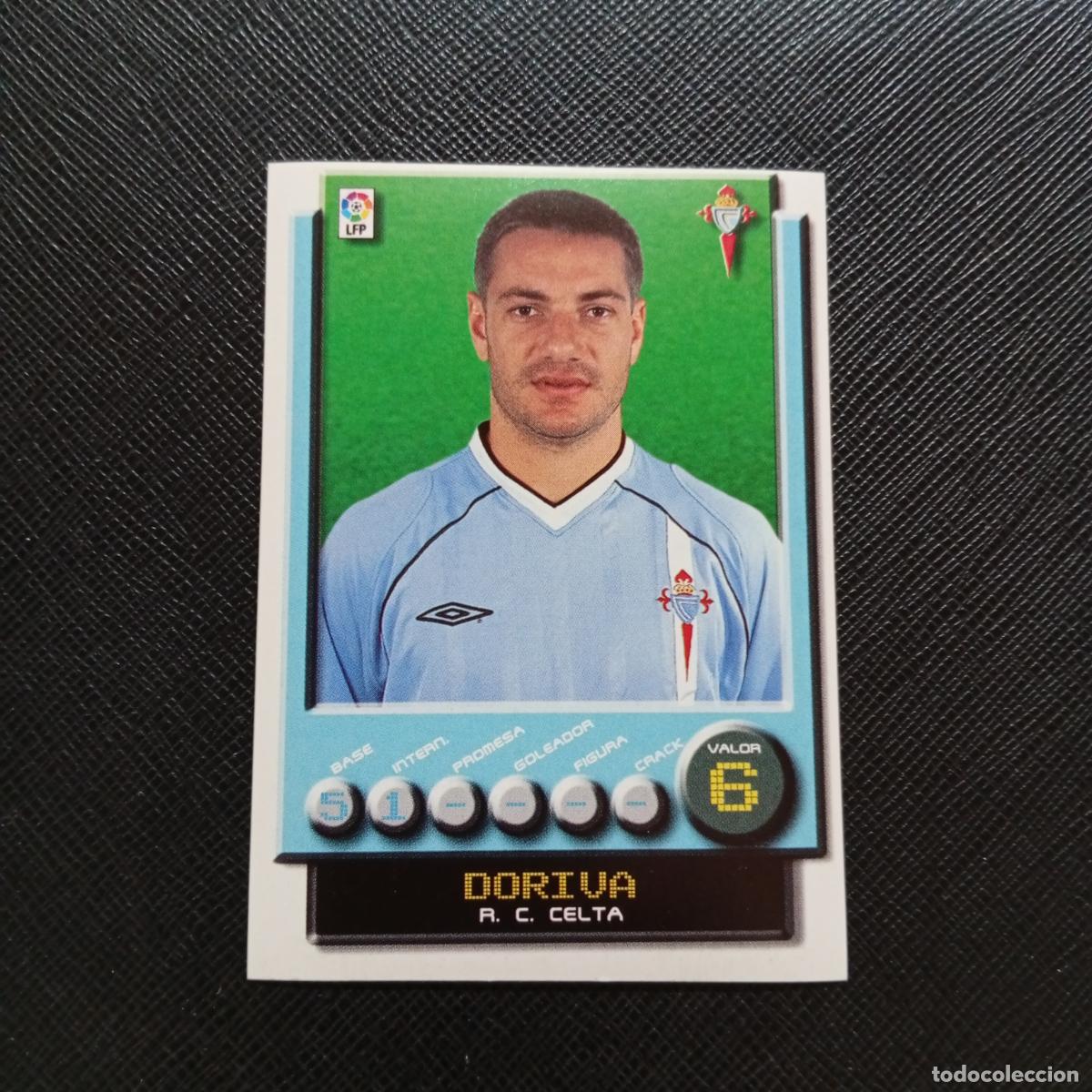 Cromos de F&uacute;tbol: 92 DORIVA CELTA PANINI 2001 2002 CROMO FUTBOL 01 02 LIGA - SIN PEGAR - A208 PG46