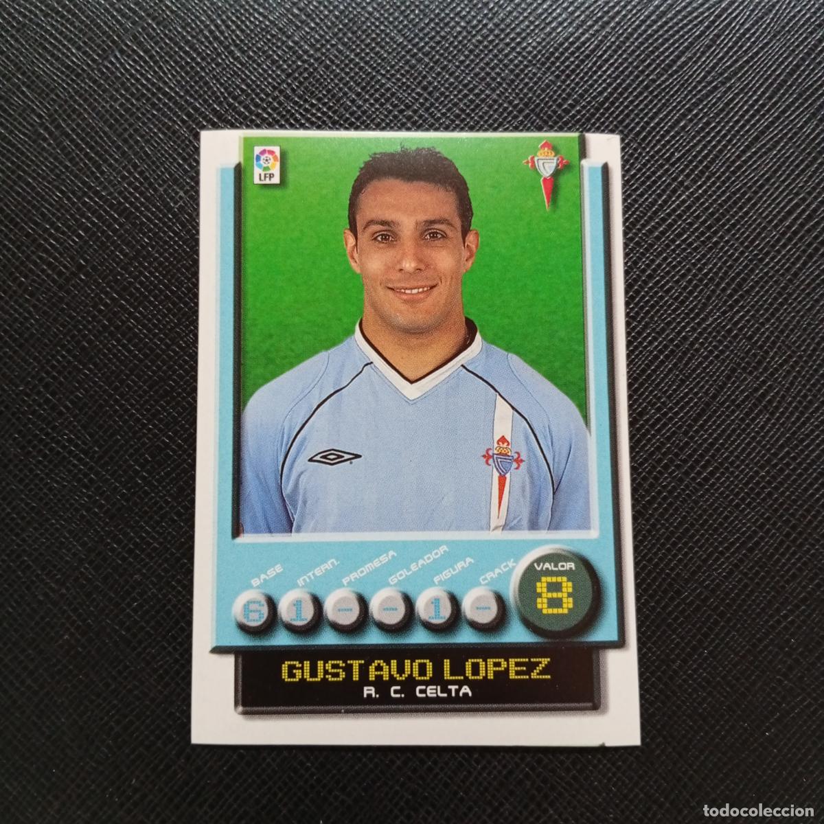 Cromos de F&uacute;tbol: 94 GUSTAVO LOPEZ CELTA PANINI 2001 2002 CROMO FUTBOL 01 02 LIGA - SIN PEGAR - A208 PG46