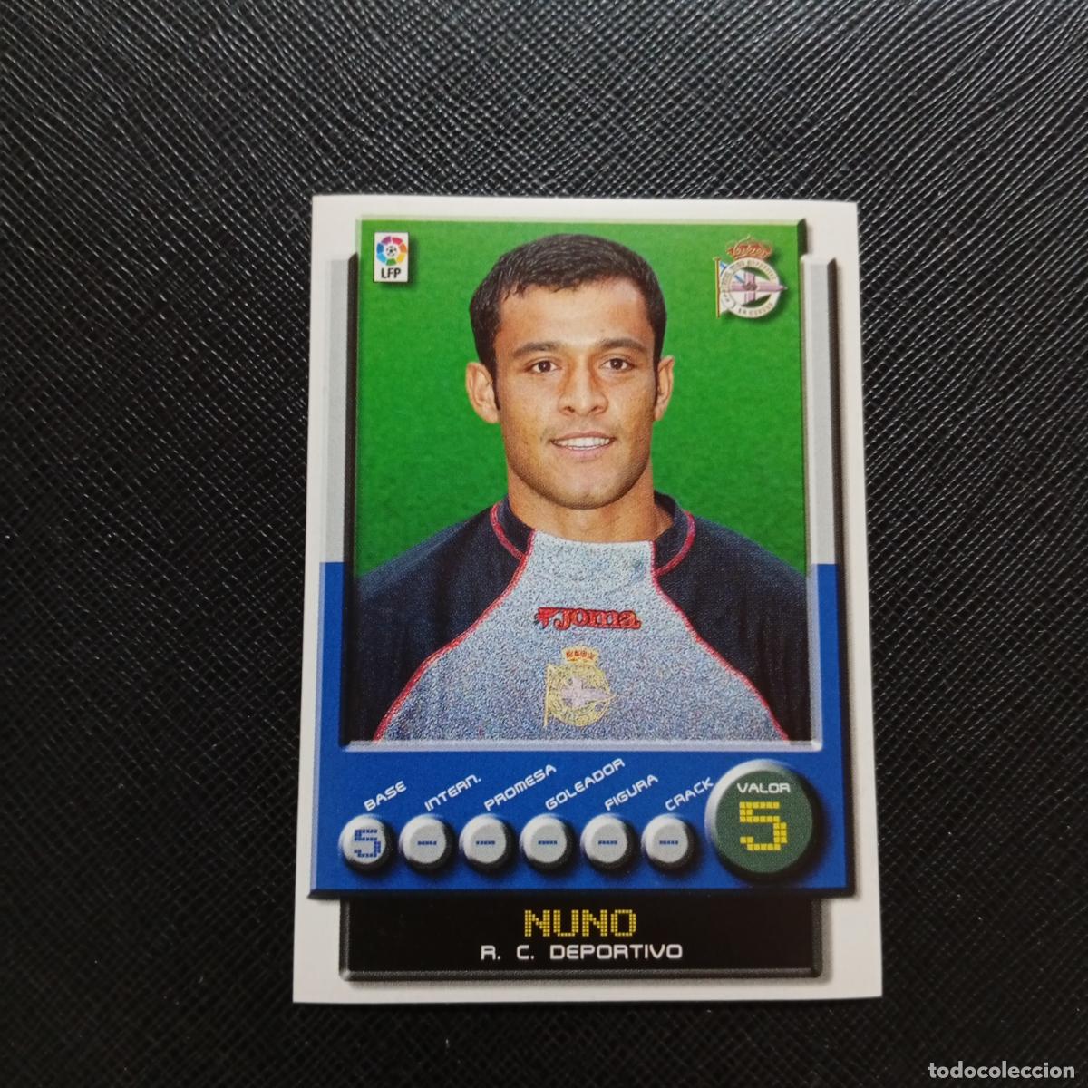 Football Stickers: 102 NUNO DEPORTIVO PANINI 2001 2002 CROMO FUTBOL 01 02 LIGA - SIN PEGAR - A208 PG46