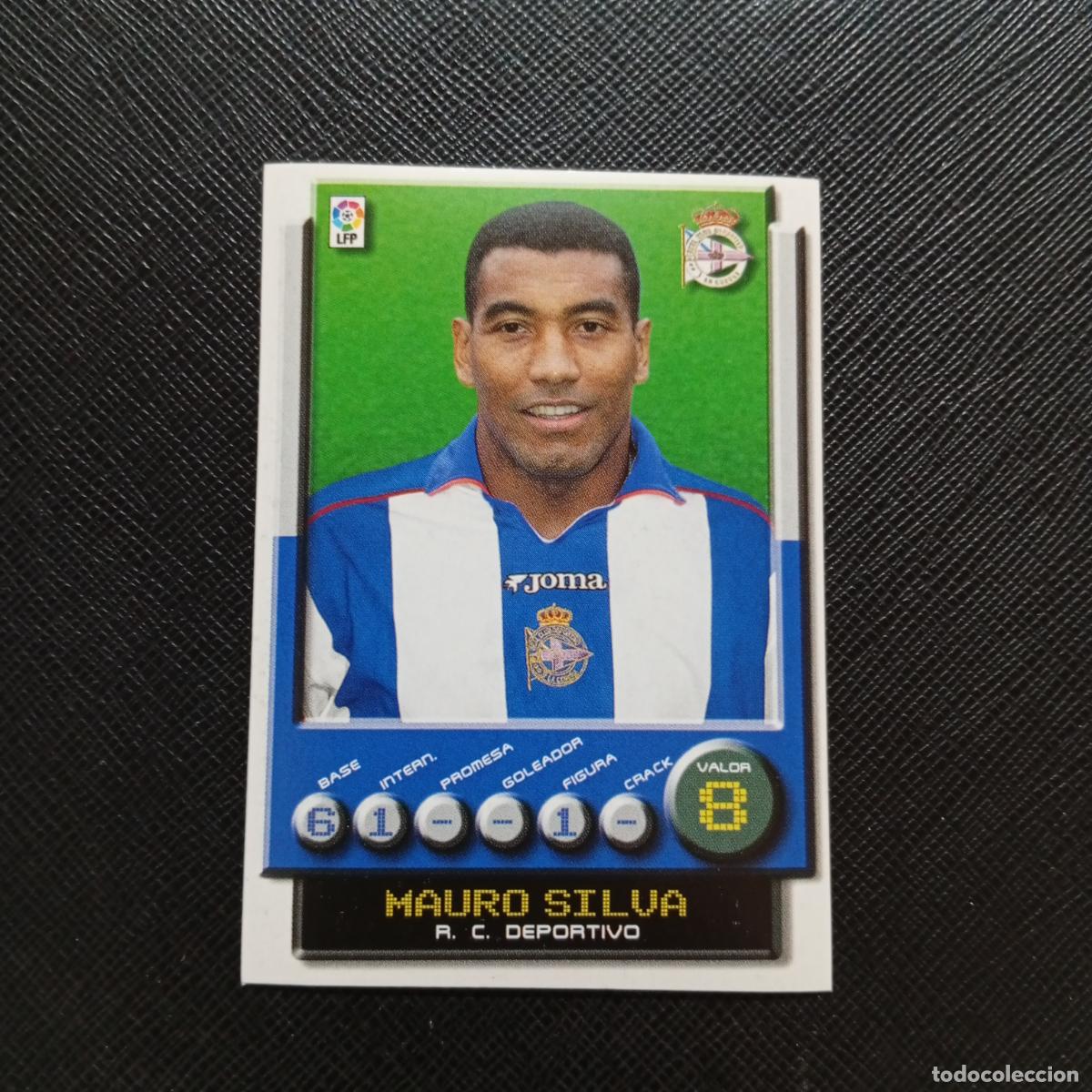 Cromos de Futebol: 109 MAURO SILVA DEPORTIVO PANINI 2001 2002 CROMO FUTBOL 01 02 LIGA - SIN PEGAR - A208 PG55