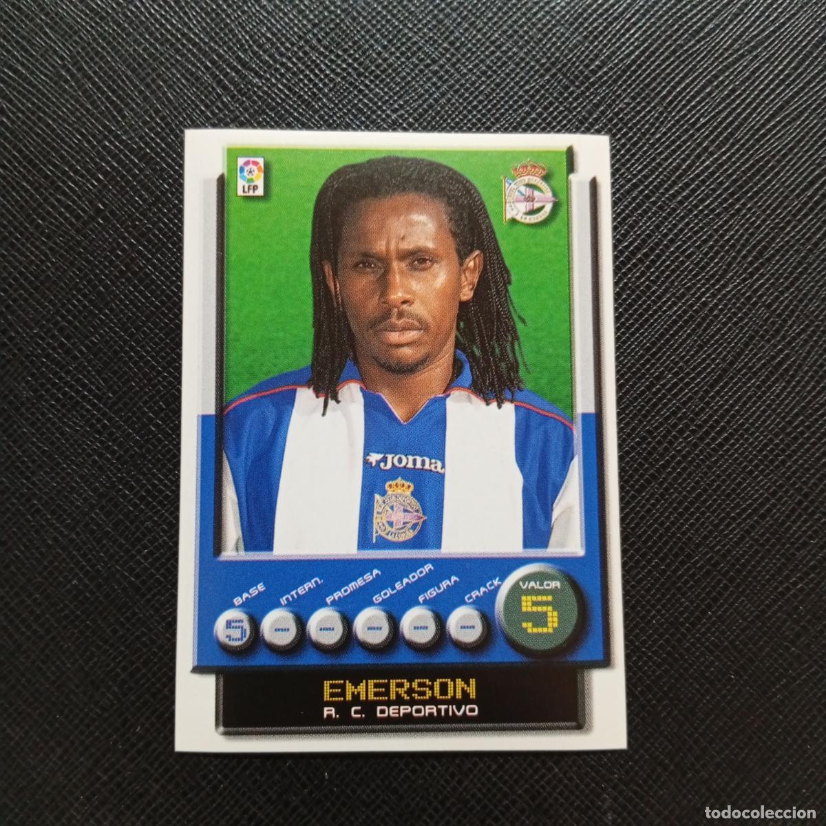 Cromos de Futebol: 110 EMERSON DEPORTIVO PANINI 2001 2002 CROMO FUTBOL 01 02 LIGA - SIN PEGAR - A208 PG55