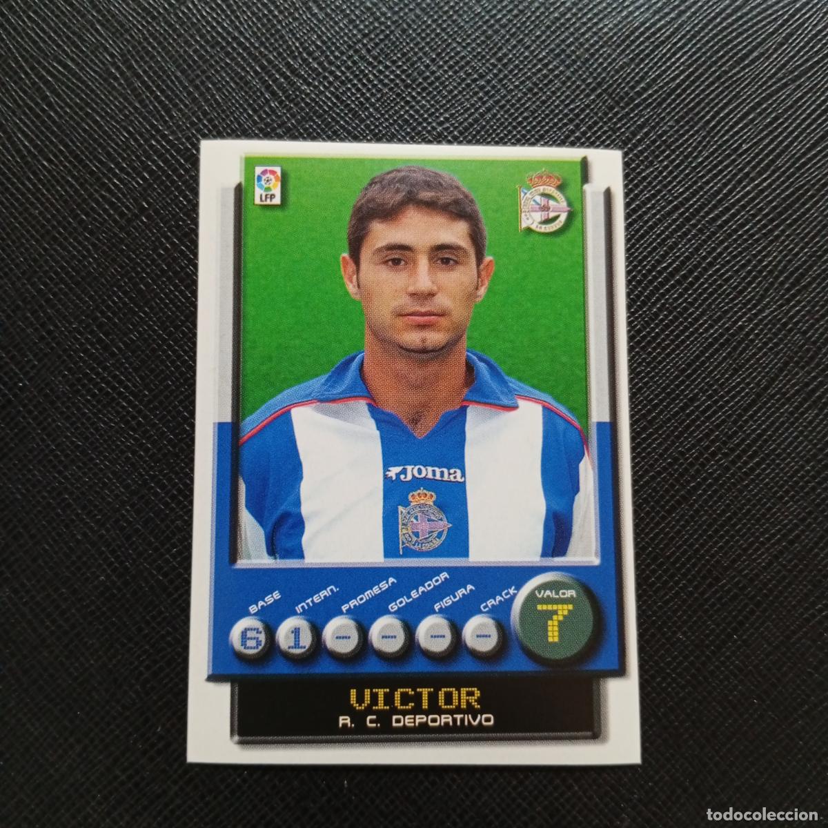 Cromos de F&uacute;tbol: 112 VICTOR DEPORTIVO PANINI 2001 2002 CROMO FUTBOL 01 02 LIGA - SIN PEGAR - A208 PG55