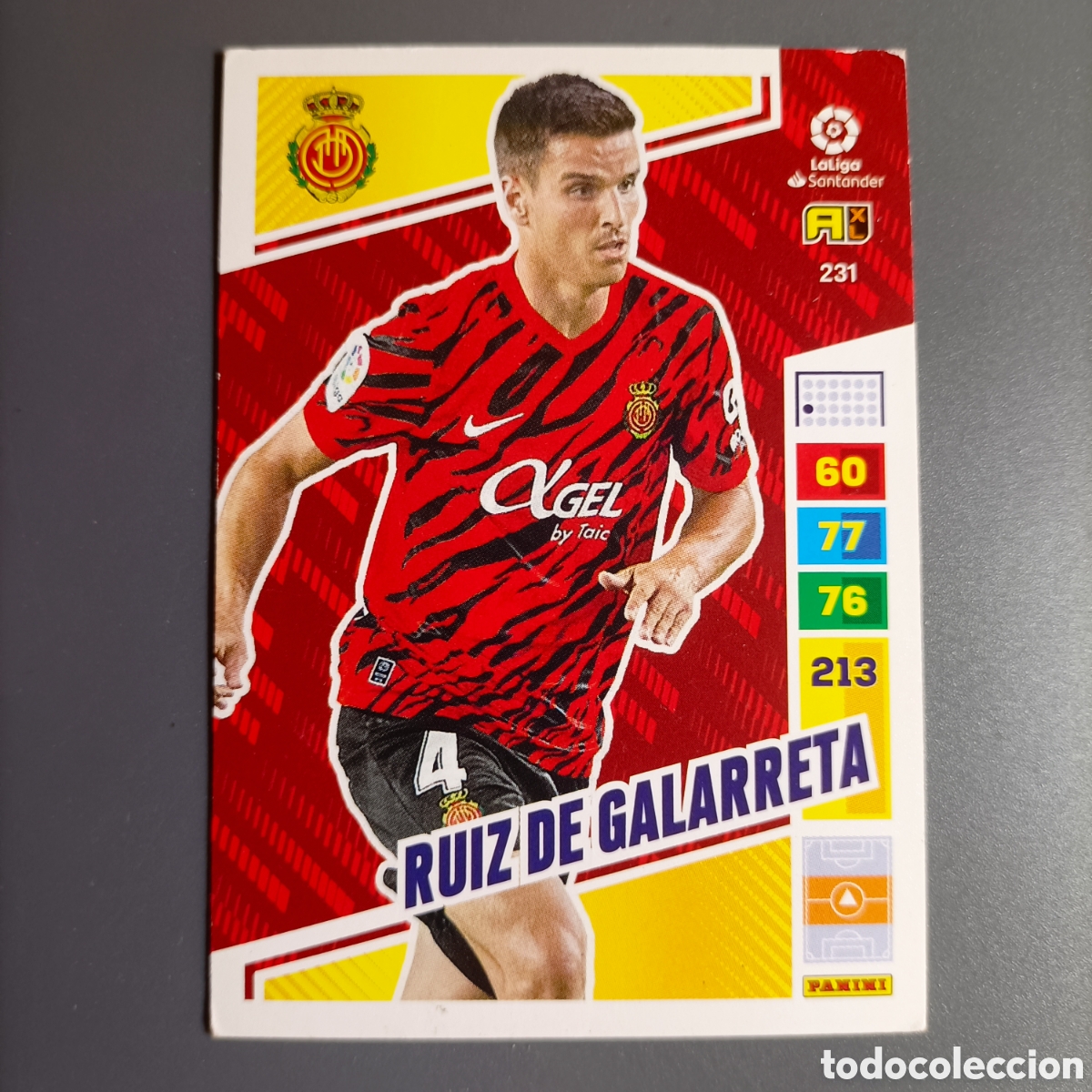 Figurine di Calcio: ADRENALYN LIGA 2022-2023 (MALLORCA) №231 RUIZ DE GALARRETA