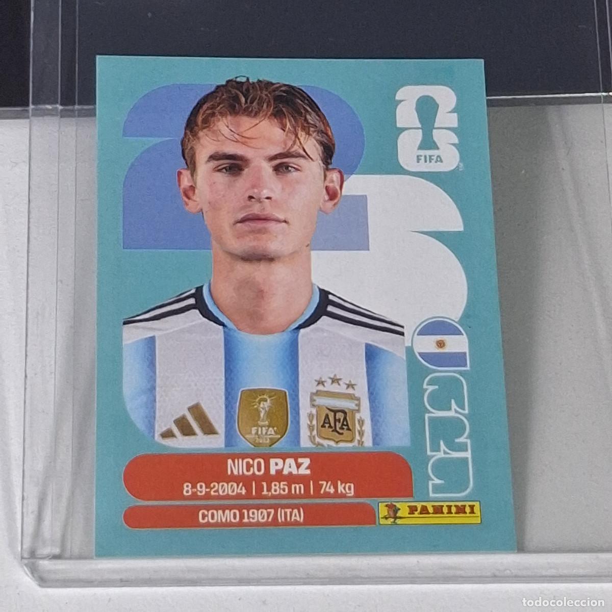 Figurine di Calcio: C1-1 ARG14 NICO PAZ 14 ARGENTINA ARG MUNDIAL FIFA WORLD CUP 2026 STICKER PANINI