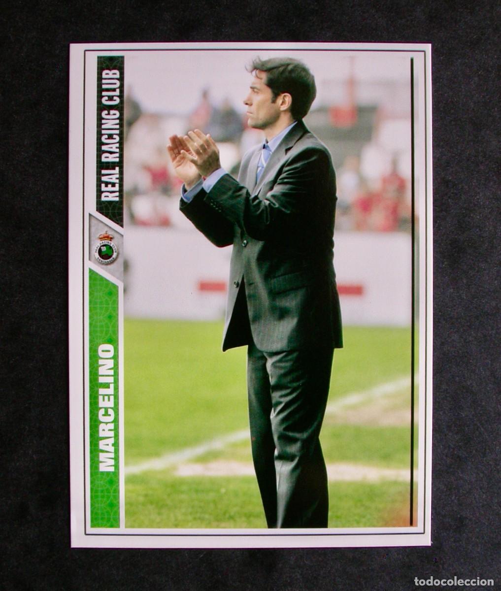 Figurine di Calcio: 247 MARCELINO RACING / FICHAS DE LA LIGA 2007 2008 07 08 / MUNDICROMO