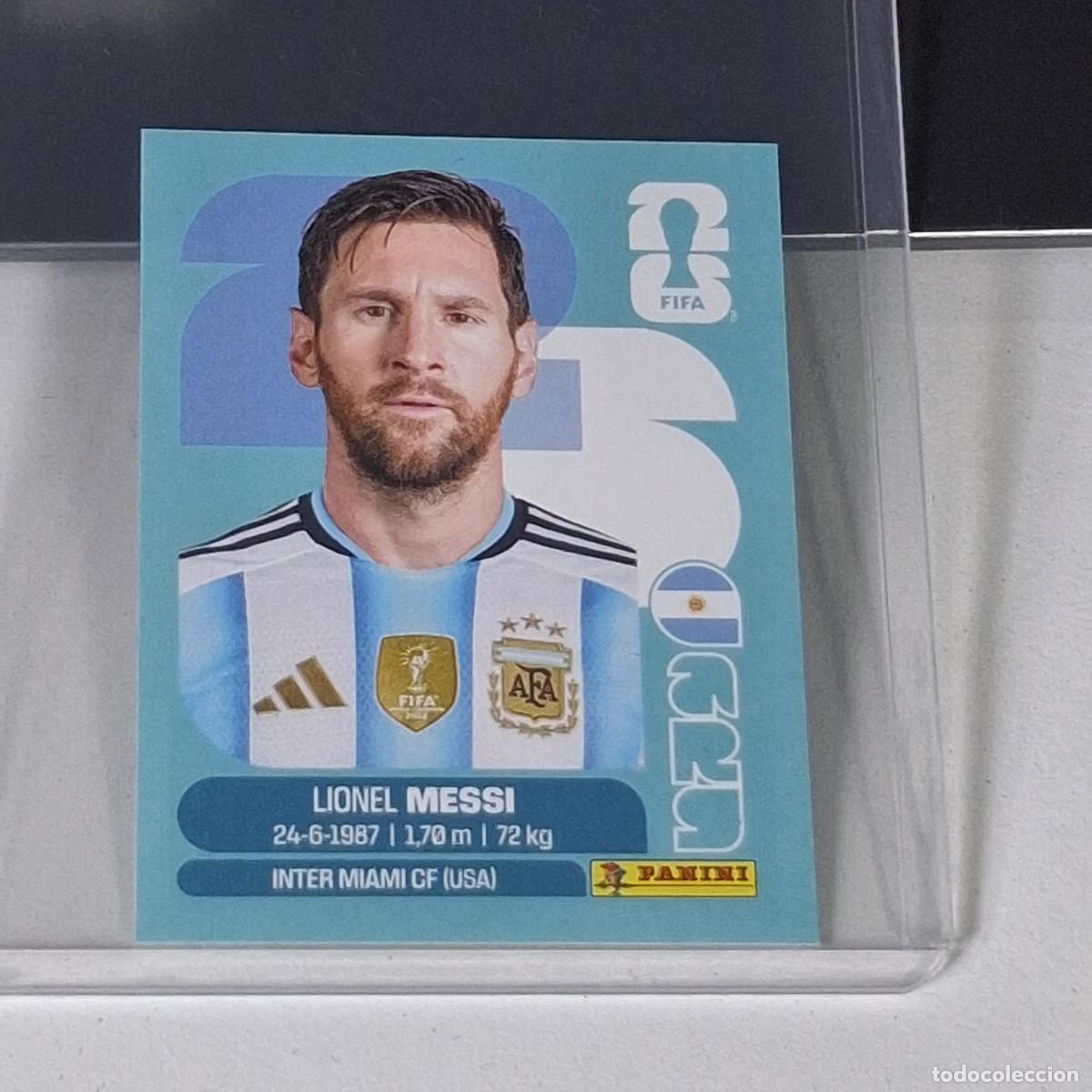 Figurine di Calcio: C1-5 ARG17 LIONEL MESSI 17 ARGENTINA ARG MUNDIAL FIFA WORLD CUP 2026 STICKER PANINI