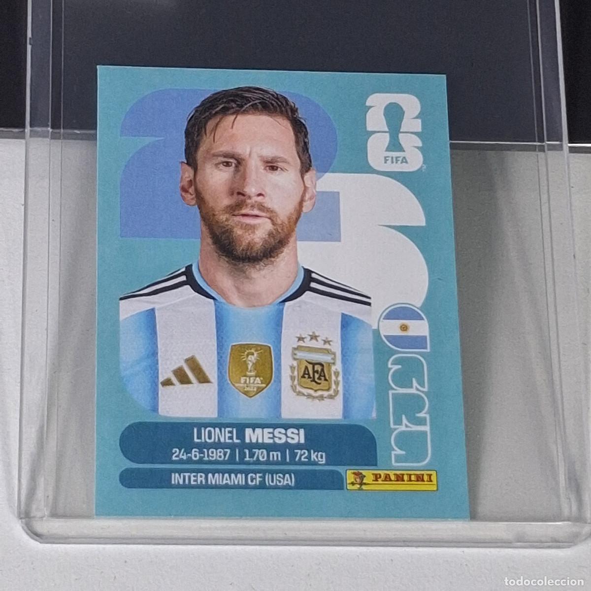 Figurine di Calcio: C1-4 ARG17 LIONEL MESSI 17 ARGENTINA ARG MUNDIAL FIFA WORLD CUP 2026 STICKER PANINI