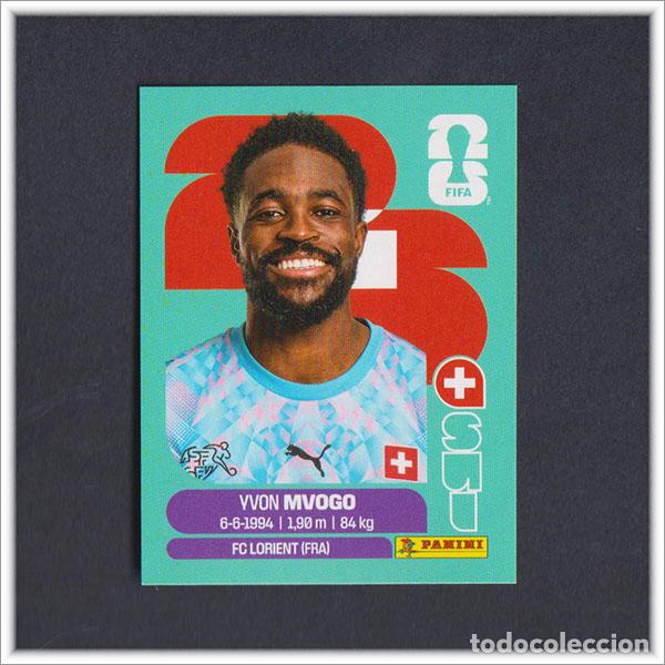 Figurine di Calcio: FIFA WORLD CUP 2026 26 MUNDIAL PANINI MVOGO SUI 3 SUIZA COLECCI&Oacute;N ALBUM LIGA STICKER