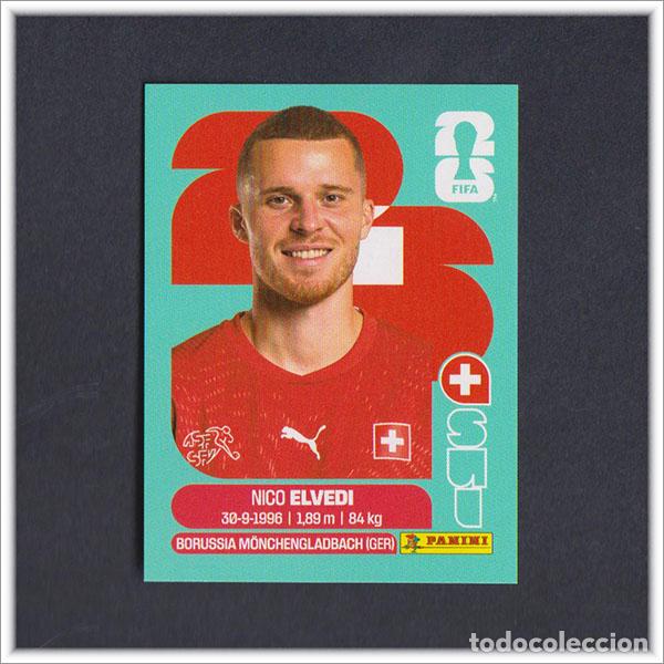 Cromos de Futebol: FIFA WORLD CUP 2026 26 MUNDIAL PANINI ELVEDI SUI 6 SUIZA COLECCI&Oacute;N ALBUM LIGA STICKER