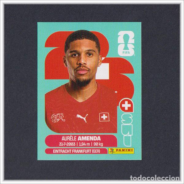 Cromos de Futebol: FIFA WORLD CUP 2026 26 MUNDIAL PANINI AMENDA SUI 7 SUIZA COLECCI&Oacute;N ALBUM LIGA STICKER