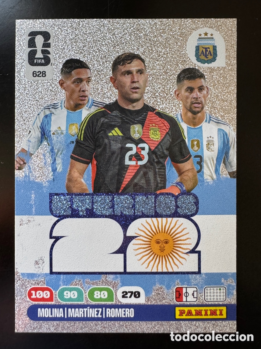 Cromos de Futebol: Eternos 22 Defensas Adrenalyn Mundial 2026