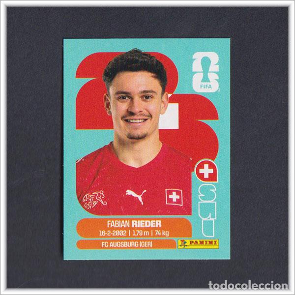 Cromos de Futebol: FIFA WORLD CUP 2026 26 MUNDIAL PANINI RIEDER SUI 12 SUIZA COLECCI&Oacute;N ALBUM LIGA STICKER