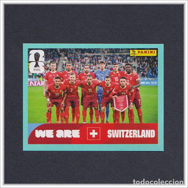 Cromos de Futebol: FIFA WORLD CUP 2026 26 MUNDIAL PANINI EQUIPO ALINEACI&Oacute;N SUI 13 SUIZA COLECCI&Oacute;N ALBUM LIGA STICKER