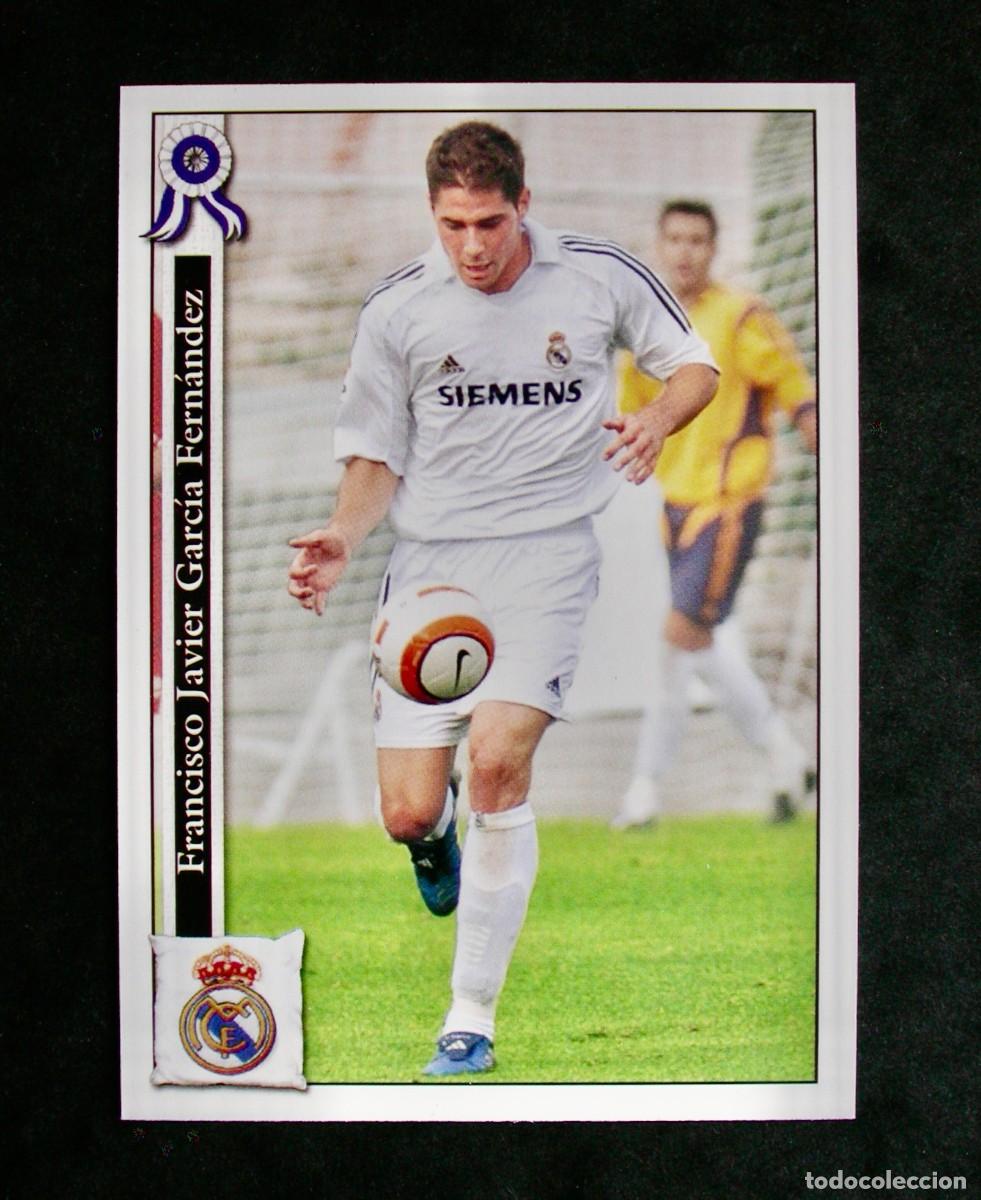 Cromos de F&uacute;tbol: 1005 JAVI GARC&Iacute;A R. MADRID CASTILLA / FICHAS DE LA LIGA 2005 2006 05 06 / MUNDICROMO