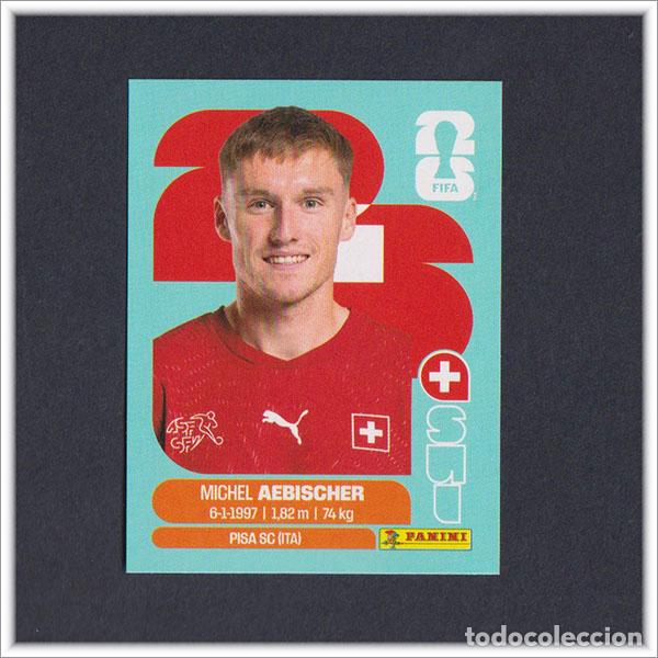 Cromos de F&uacute;tbol: FIFA WORLD CUP 2026 26 MUNDIAL PANINI AEBISCHER SUI 16 SUIZA COLECCI&Oacute;N ALBUM LIGA STICKER