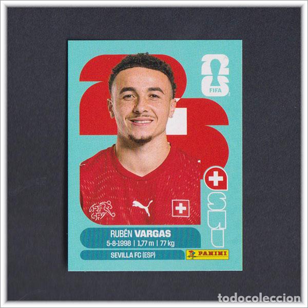 Cromos de F&uacute;tbol: FIFA WORLD CUP 2026 26 MUNDIAL PANINI VARGAS SUI 18 SUIZA COLECCI&Oacute;N ALBUM LIGA STICKER