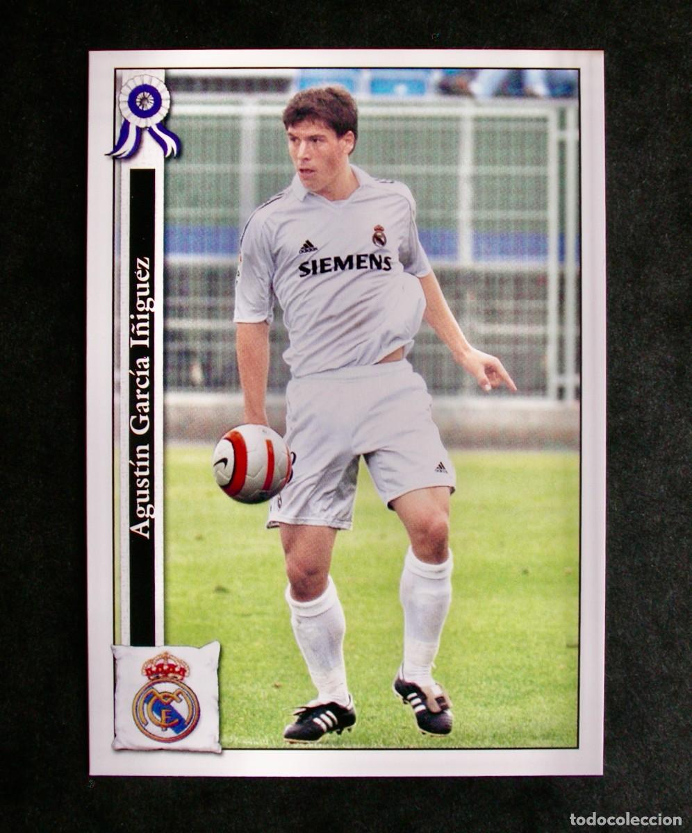 Cromos de F&uacute;tbol: 993 AGUS R. MADRID CASTILLA / FICHAS DE LA LIGA 2005 2006 05 06 / MUNDICROMO