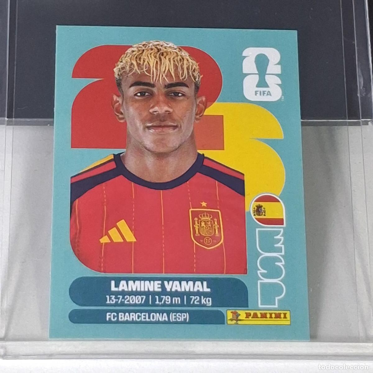 Cromos de F&uacute;tbol: C1-3 ESP15 LAMINE YAMAL ESPA&Ntilde;A ESP 15 SPAIN MUNDIAL FIFA WORLD CUP 2026 STICKER PANINI