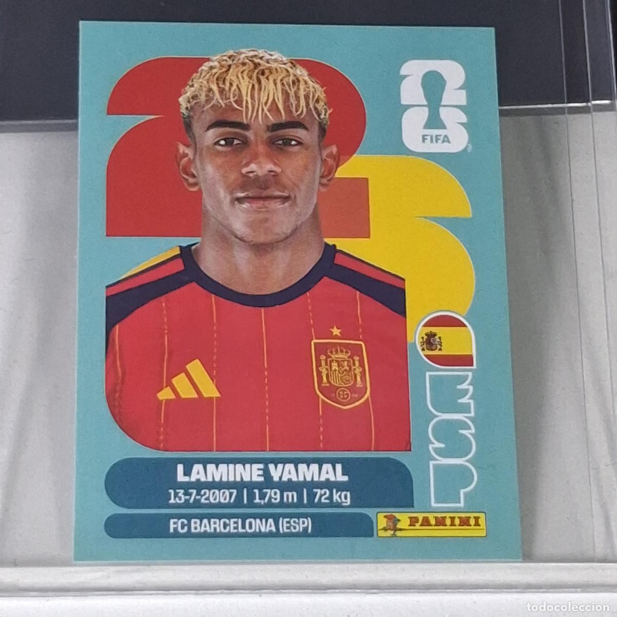 Cromos de F&uacute;tbol: C1-2 ESP15 LAMINE YAMAL ESPA&Ntilde;A ESP 15 SPAIN MUNDIAL FIFA WORLD CUP 2026 STICKER PANINI
