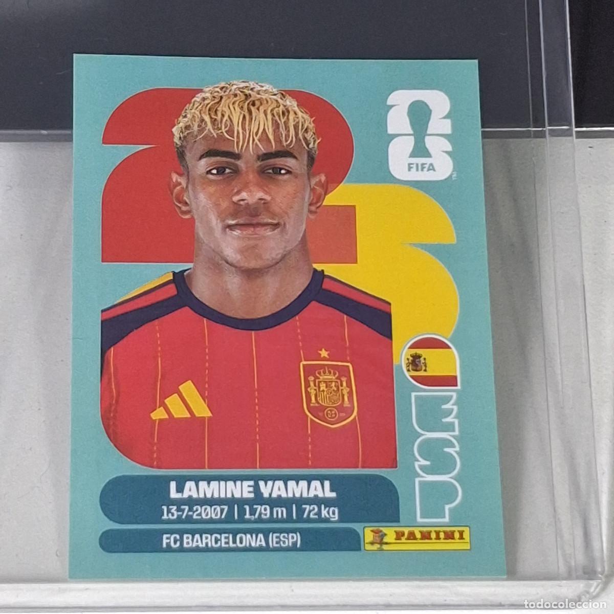 Cromos de F&uacute;tbol: C1-1 ESP15 LAMINE YAMAL ESPA&Ntilde;A ESP 15 SPAIN MUNDIAL FIFA WORLD CUP 2026 STICKER PANINI