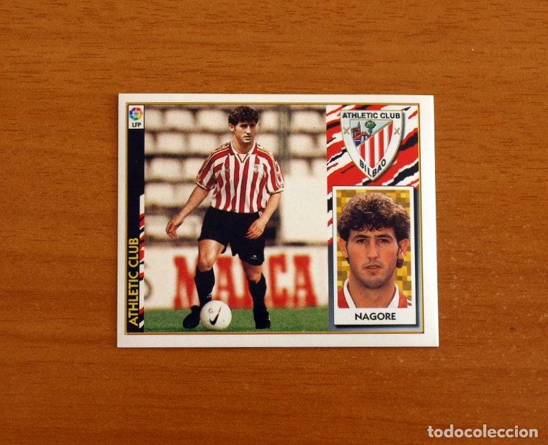 Cromos de F&uacute;tbol: Athletic de Bilbao - Nagore - Fichaje n&ordm; 25 - Ediciones Este Liga 1997-1998, 97-98 - Nunca pegado