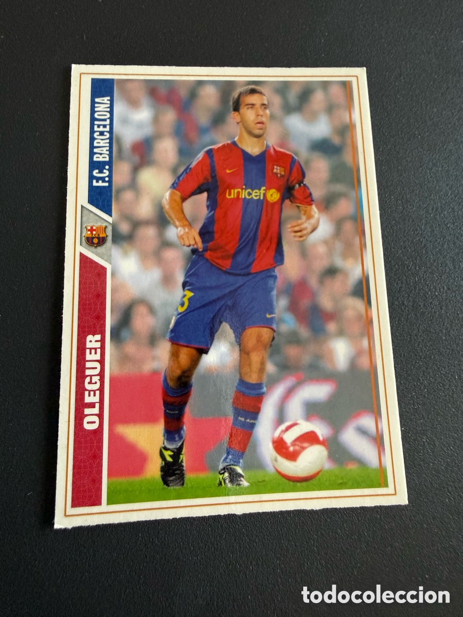 Cromos de F&uacute;tbol: MUNDICROMO 2007-08. n 34 OLEGUER